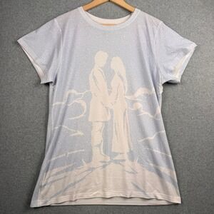 Litographs The Princess Bride T Shirt Womens XXL White Blue Literary Graphic Tee